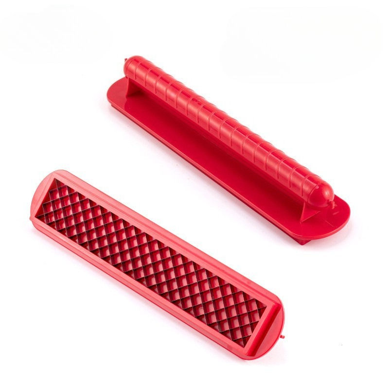 Thumbnail: New Stainless Steel Multifunctional Hot Dog Slicer, Sausage Cutting Machine, Pre