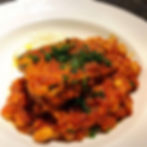 豚肉と白いんげん豆のトマト煮込み