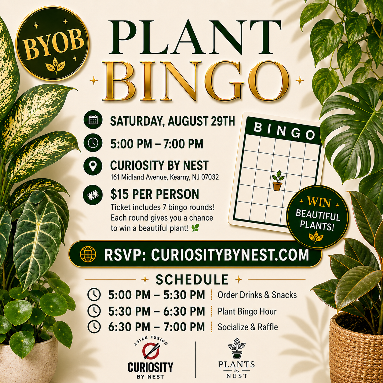 Plant bingo | Curiosity By Nest