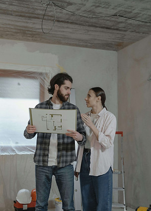 réflexion d'un projet de rénovation