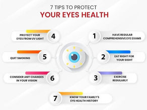 7 Tips to protect your eyes health