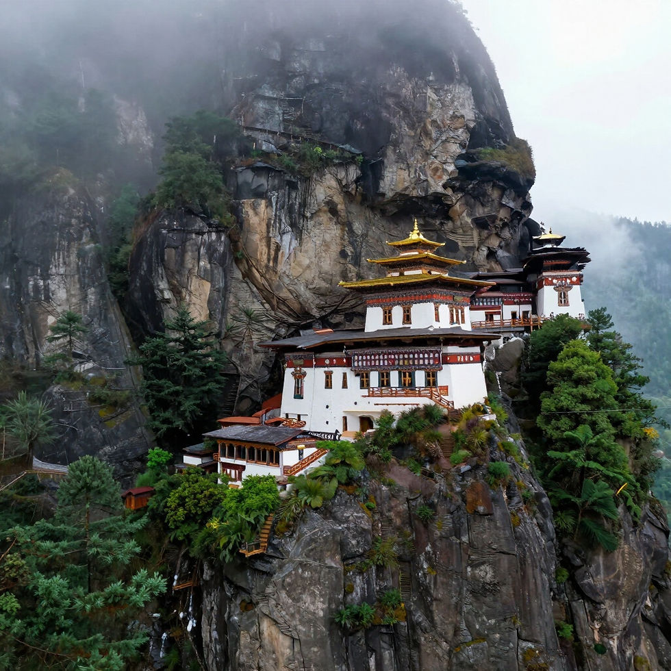 Tiger's Nest Monastery, a highlight of Luxury Travel Bhutan