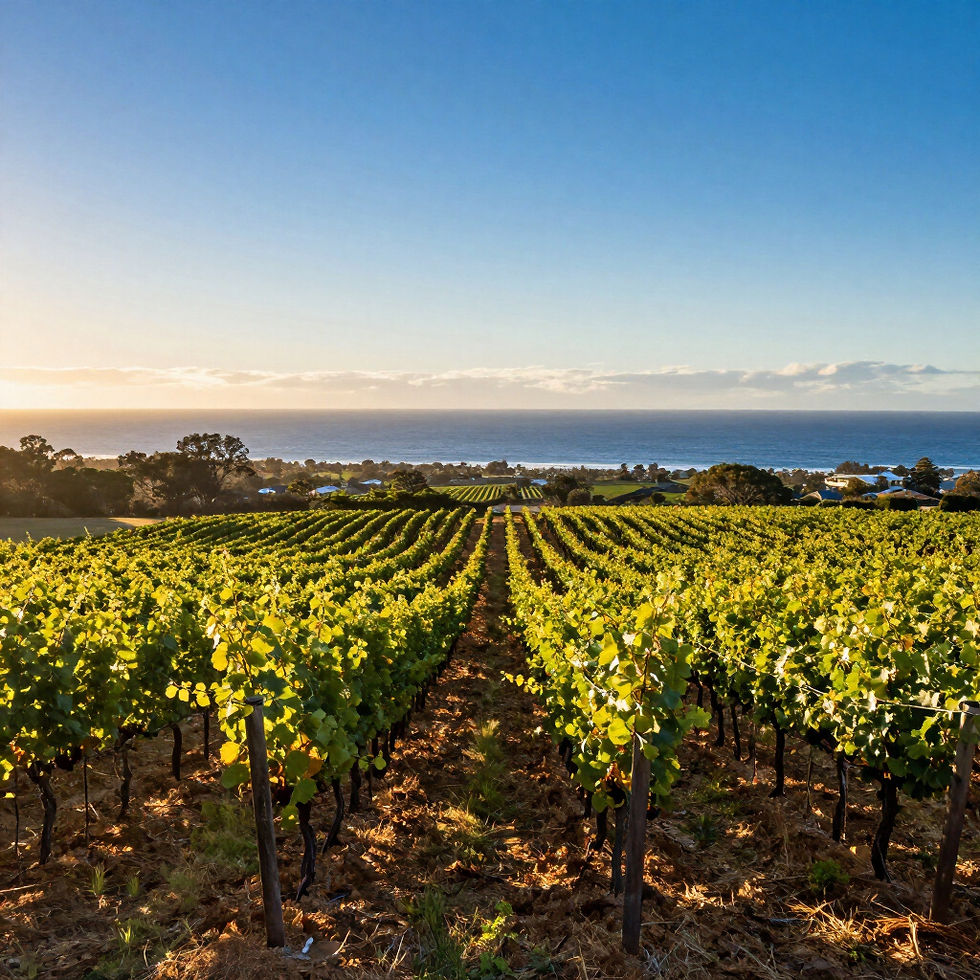 A sprawling boutique vineyard and estate in the Margaret River region near Perth.