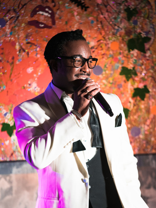 Darren Charles as Saucy Davis Jr at Scarlett Green