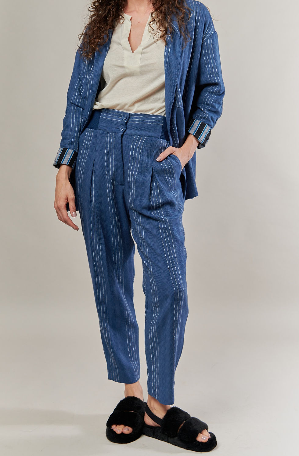 Miniatura: CALÇA ABBI AZUL