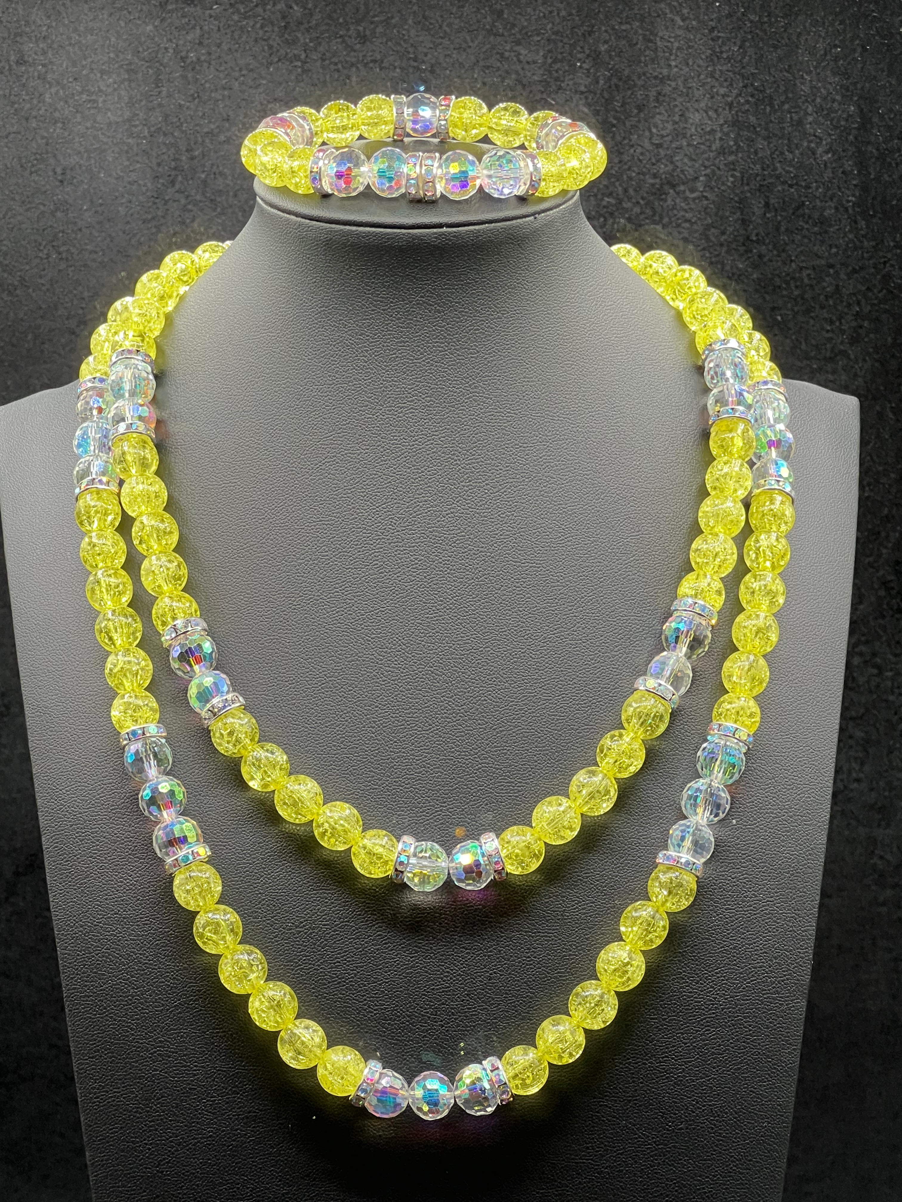 Cracked Lemonade Necklace Set