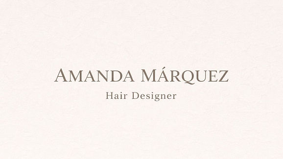 Amanda Márquez Hair designer, salón de belleza, Mérida, España