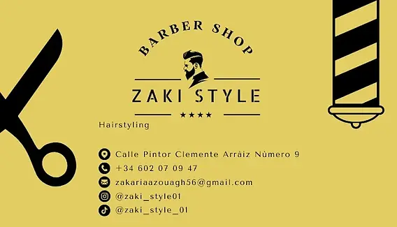 Barber Zaki Style, barbería, Vitoria-Gasteiz, España