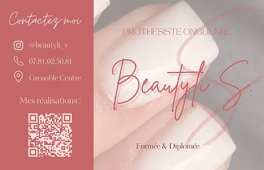 BeautyLi S, salon d'onglerie, Grenoble, France
