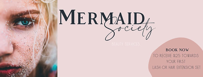 Mermaid Society, hair extensions salon, Grande Prairie, Canada