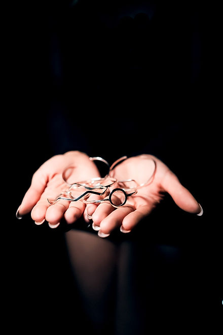 Brazaletes de plata esterlina