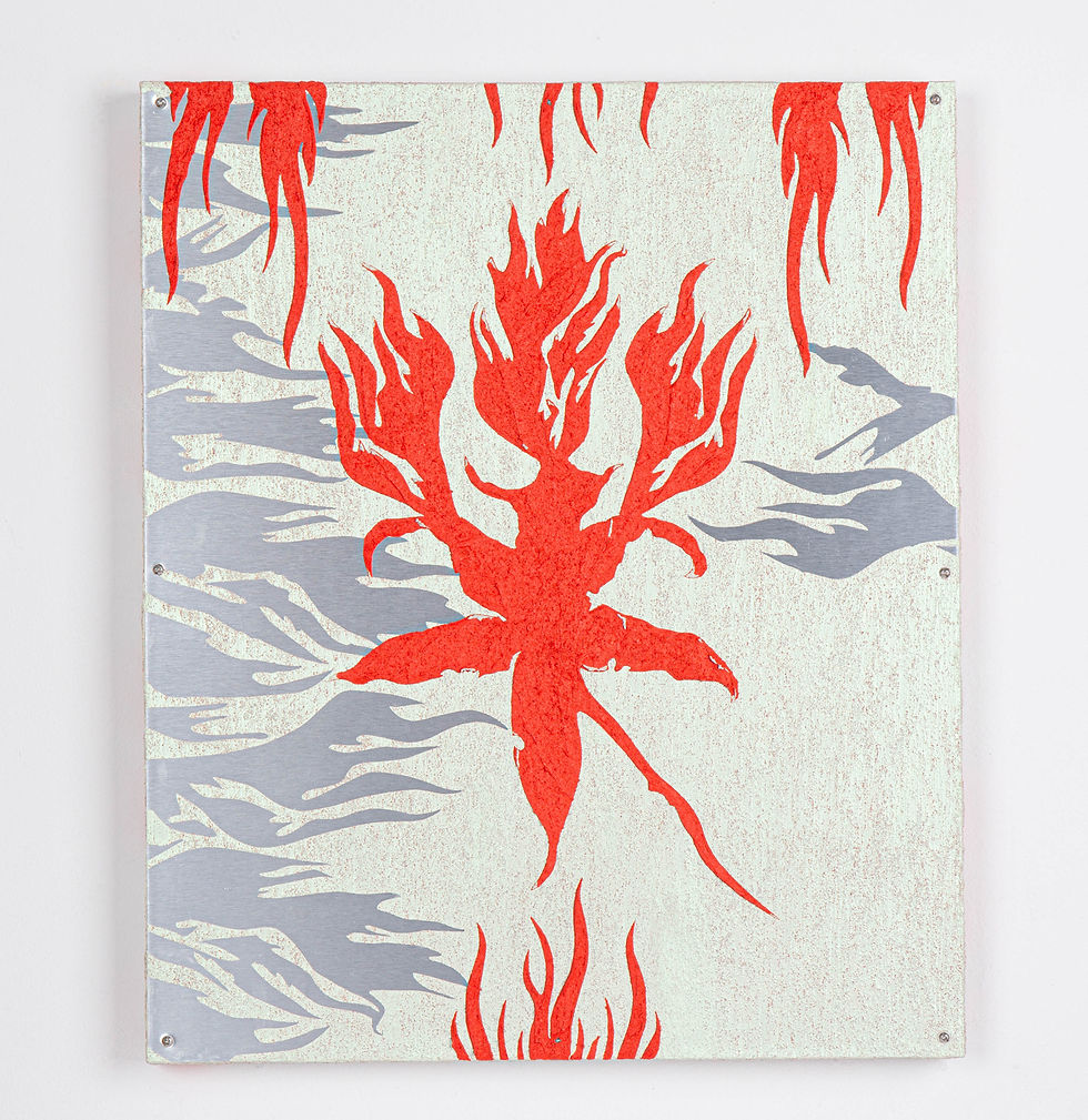 Untitled (Flowers on Fire 1)