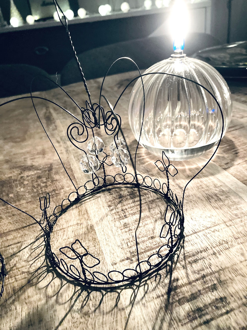 Miniature : Couronne en fil de fer - 3 choix