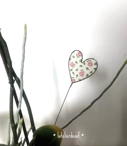 Coeur En Fil De Fer à Piquer 30x8,5 Cm - Rayher Référence 24108000