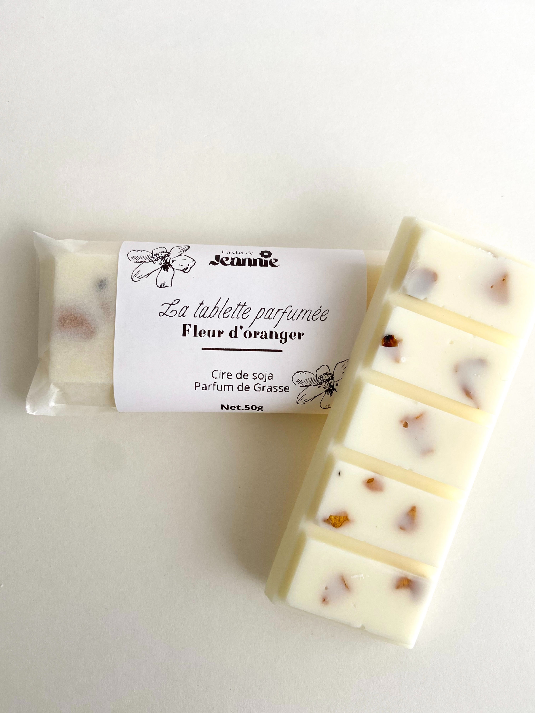Tablette parfumée senteur Fleur d'oranger