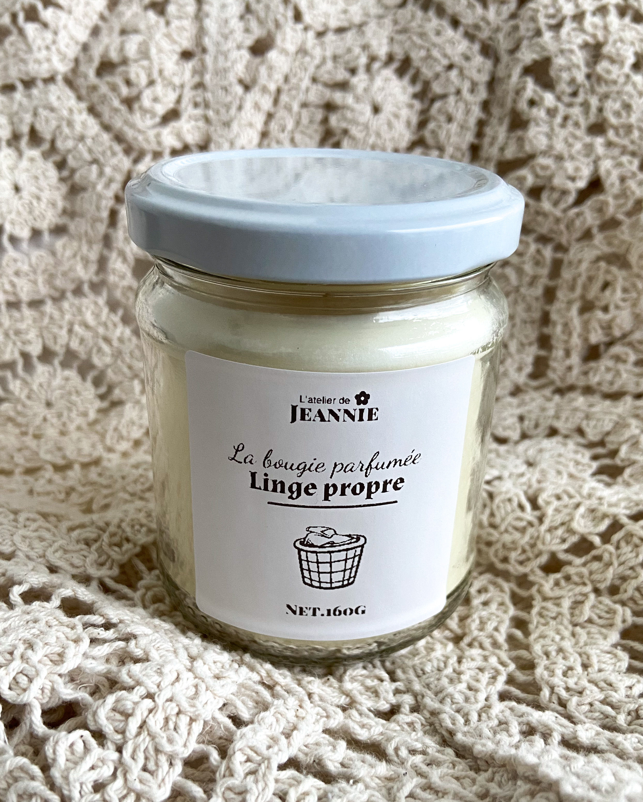 Bougie parfumée senteur Linge propre