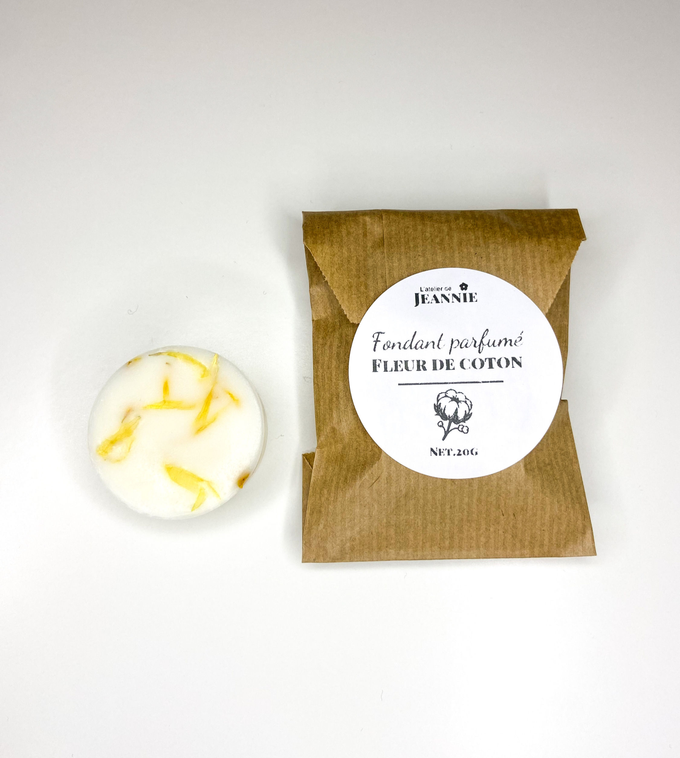 Fondant parfumé senteur Fleur de coton