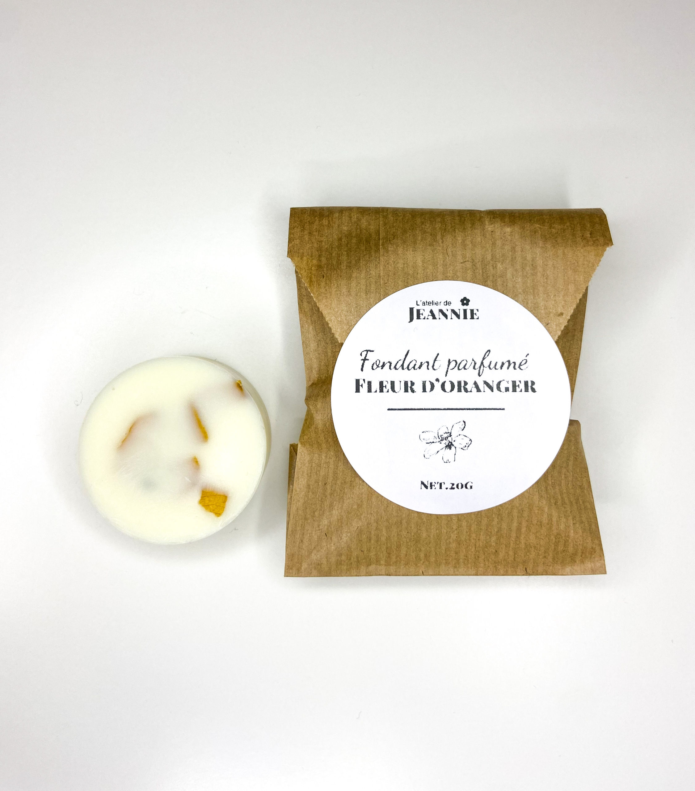 Fondant parfumé senteur Fleur d'oranger