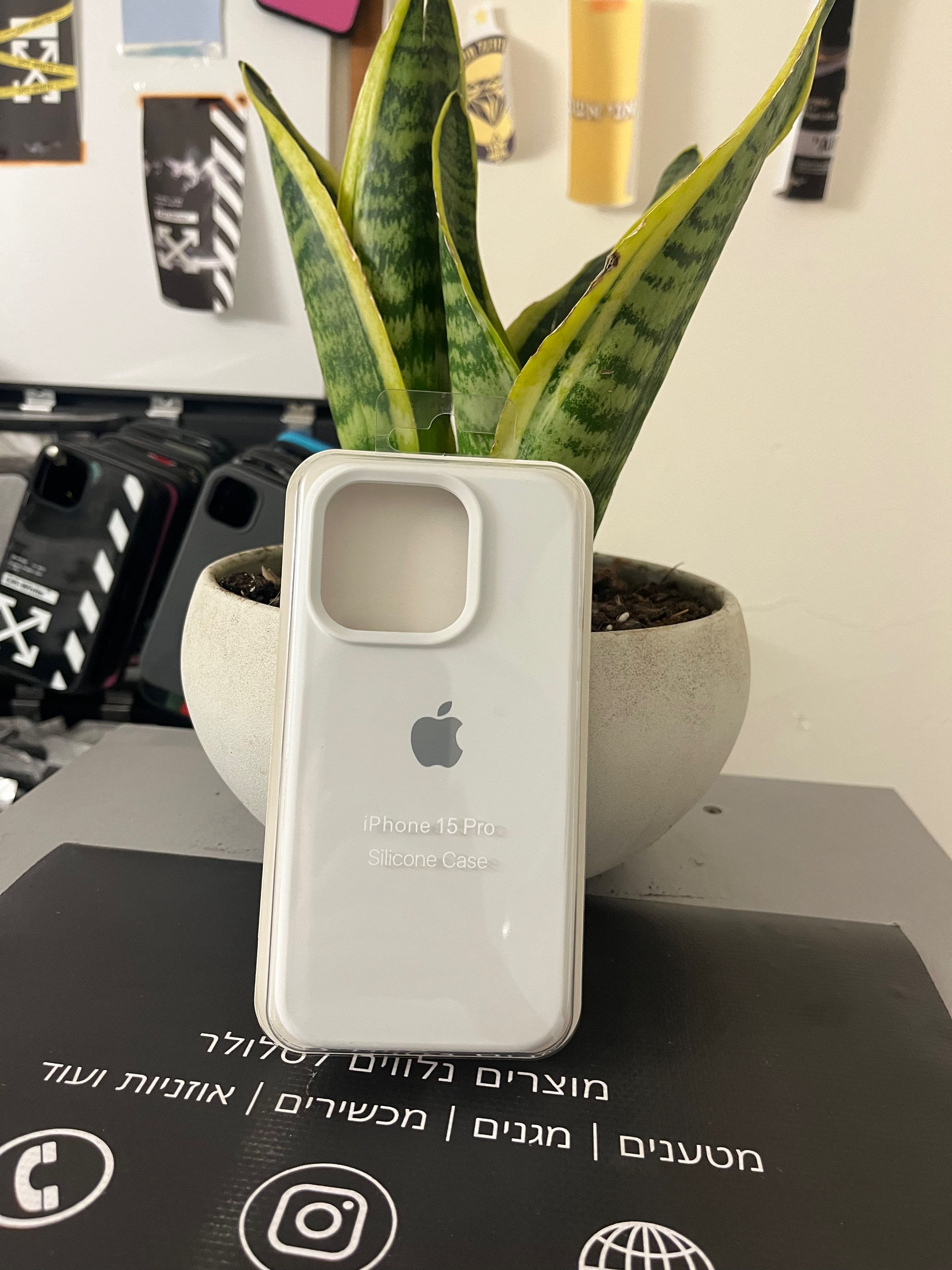 אפל קייס לבן