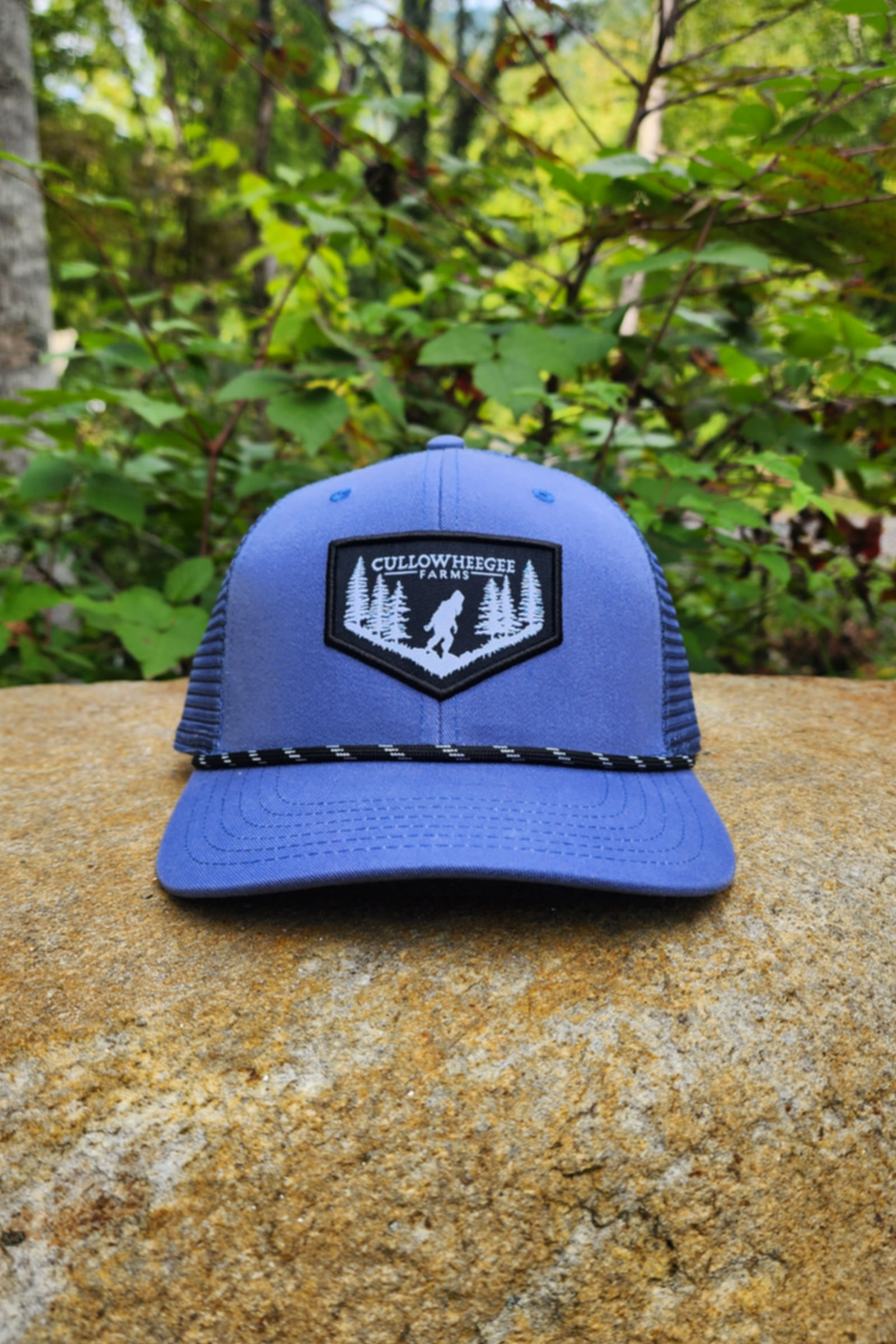 Slate Blue Mesh Back Trucker Hat