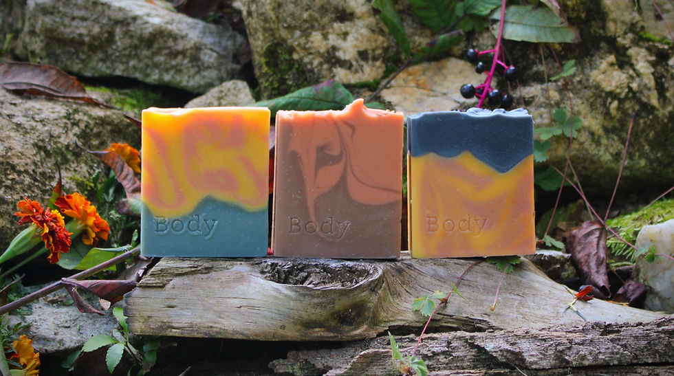 Three Fall Soaps- natural body soaps