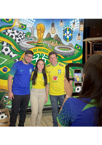 Polaroid impressa na hora para Copa do Mundo para eventos corporativos
