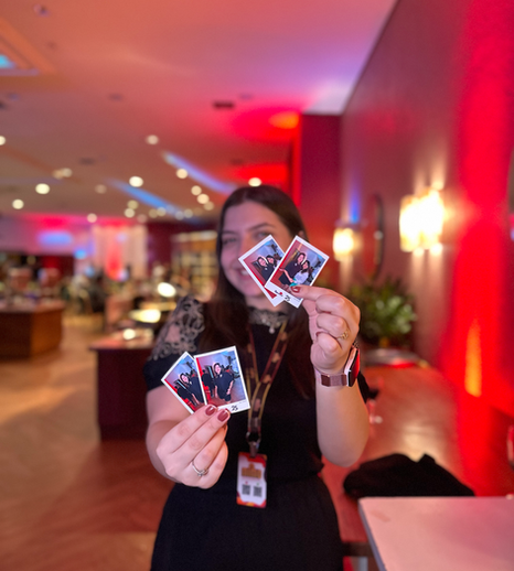 Fotos polaroid para eventos em Foz do Iguaçu