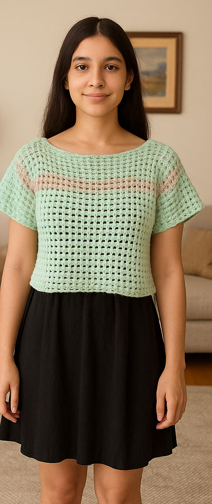 Sporty mesh short sleeve tee