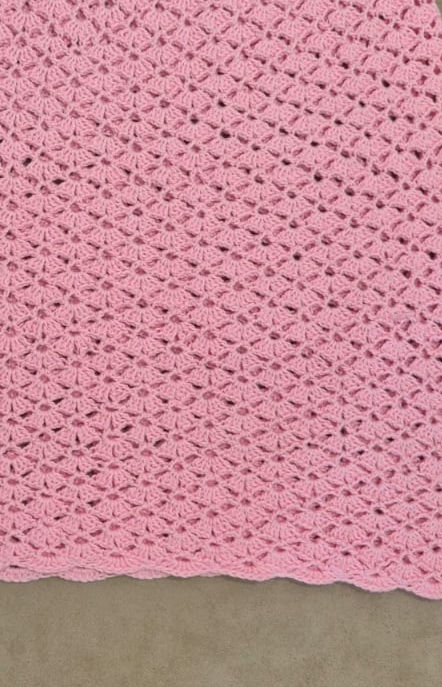 Thumbnail: Smart,  A-line crochet dress in organic cotton