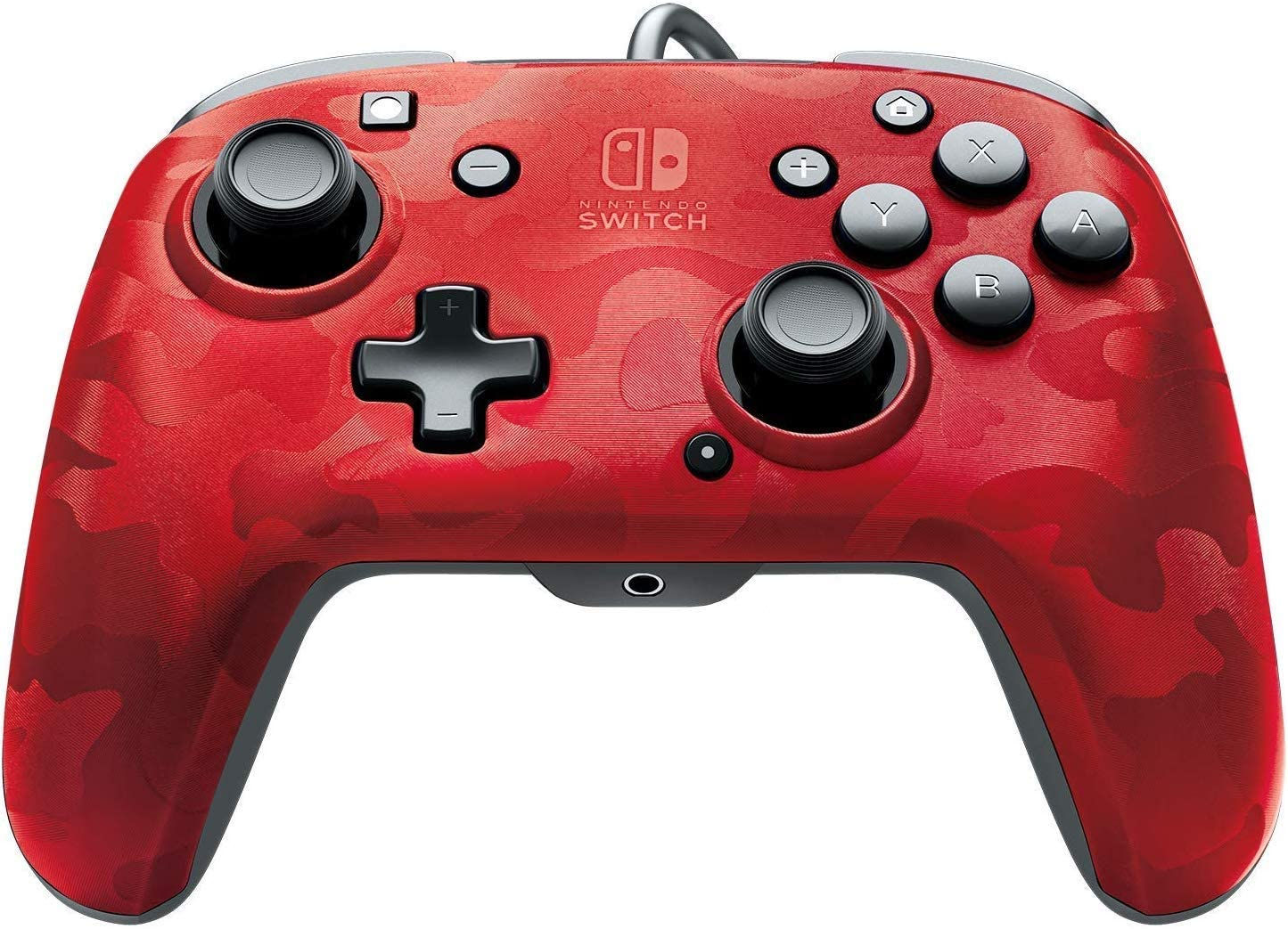 Controller Con Cable Pdp Red Camo -Licencia Oficial-
