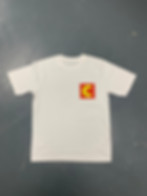 White sustainable cotton t-shirt for kids