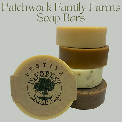 DeForest Soap natural body soap Patchwork