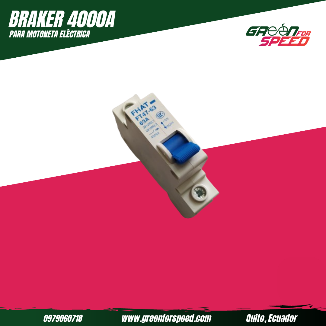 Breaker 4000A Llave de seguridad