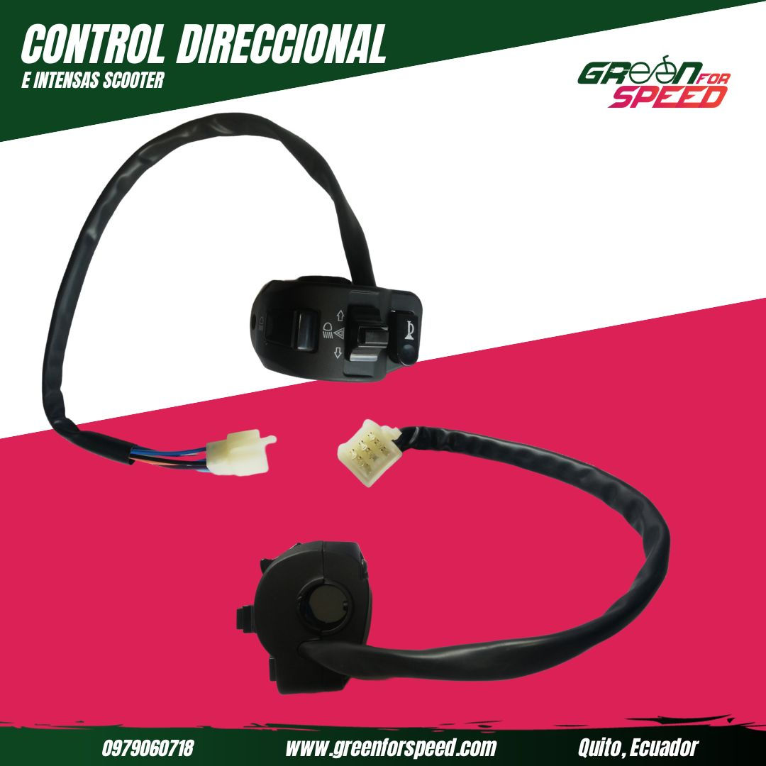 Control Direccionales Intensas y Pito
