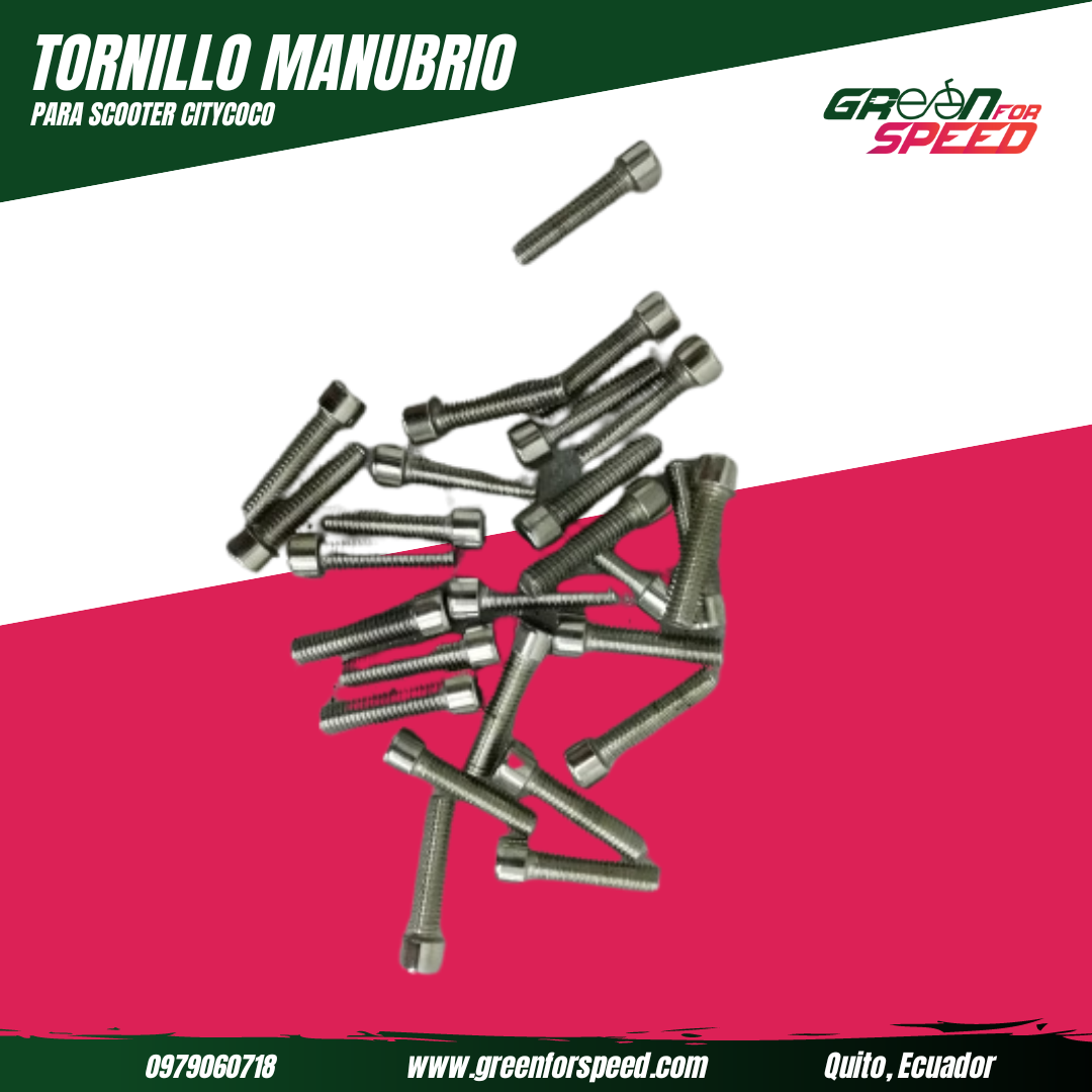 Tornillos base manubrio