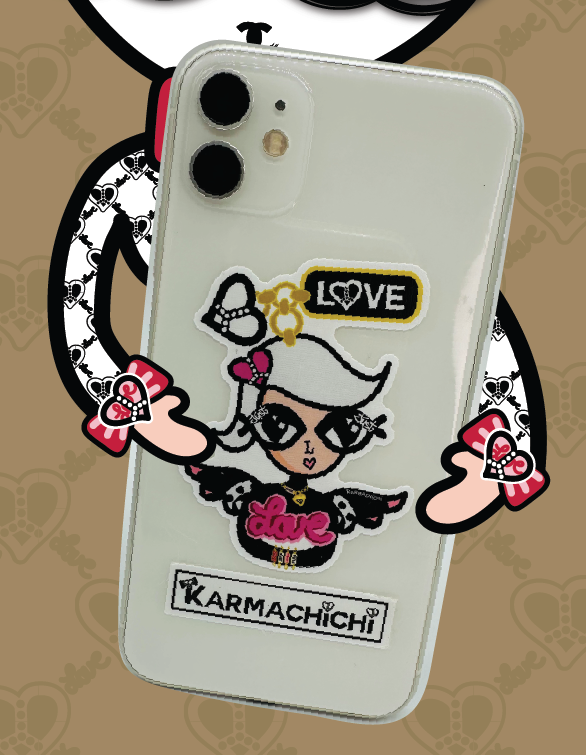 Thumbnail: Karma Angel Phone Charm Stickers