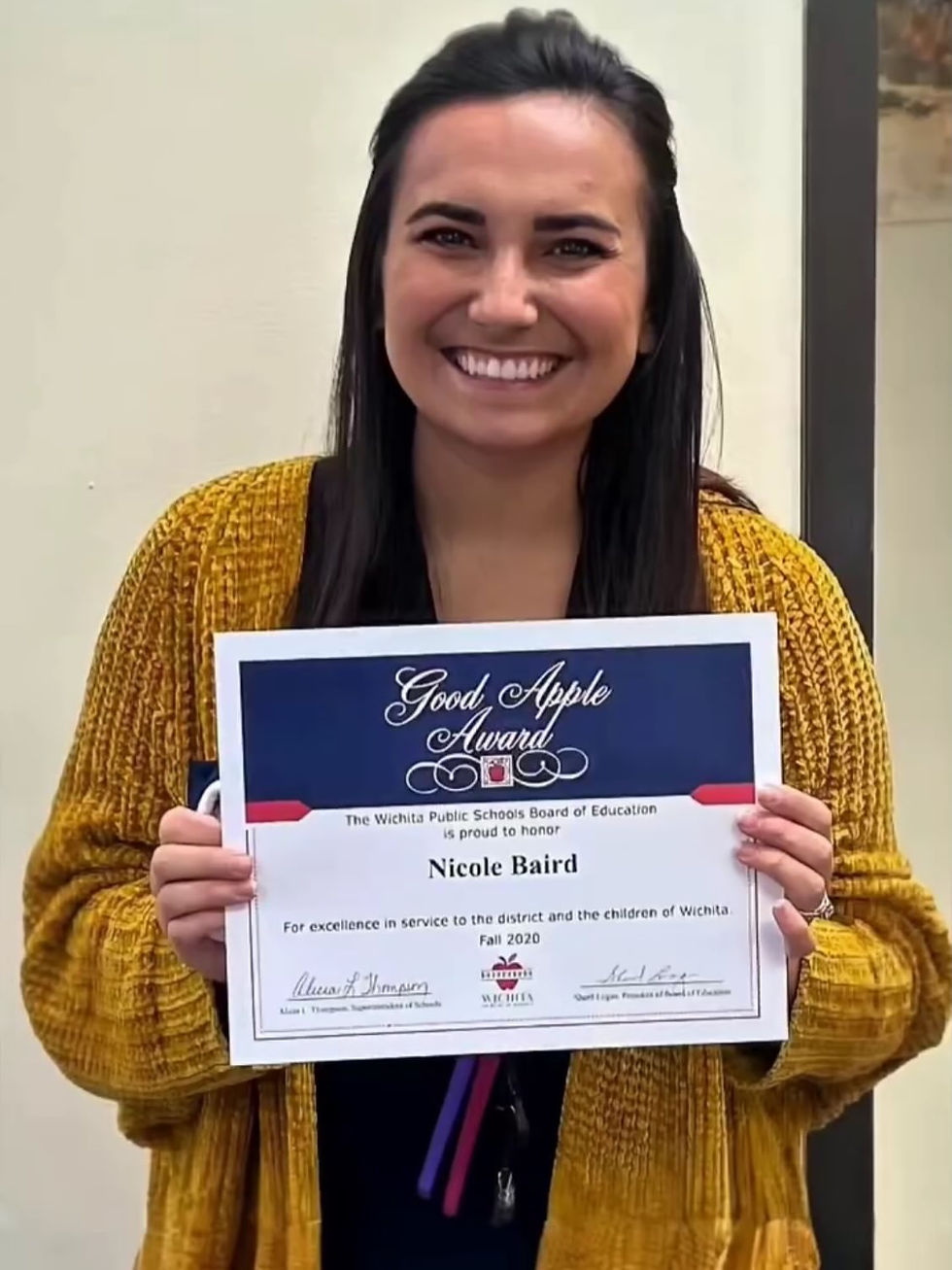 Married Teacher of the Month Nikki Baird