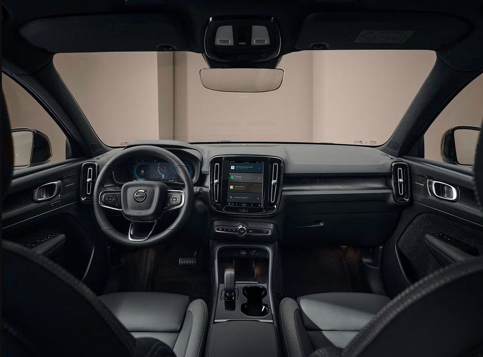 Volvo EC40 interior