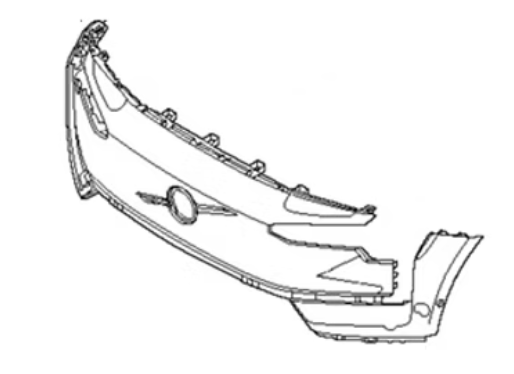 Volvo EX30 front bumper