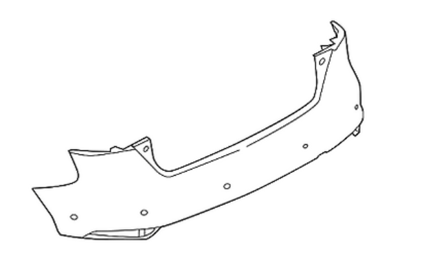 ford focus Rear Bumper Cover