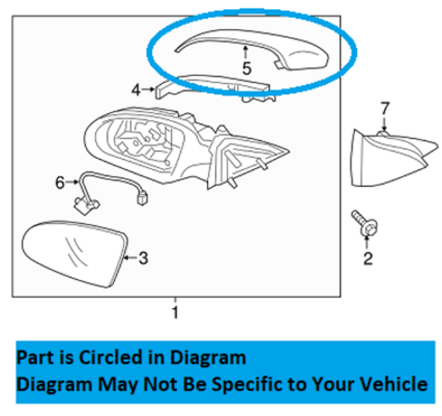 kia optima Exterior Side Mirror Cover