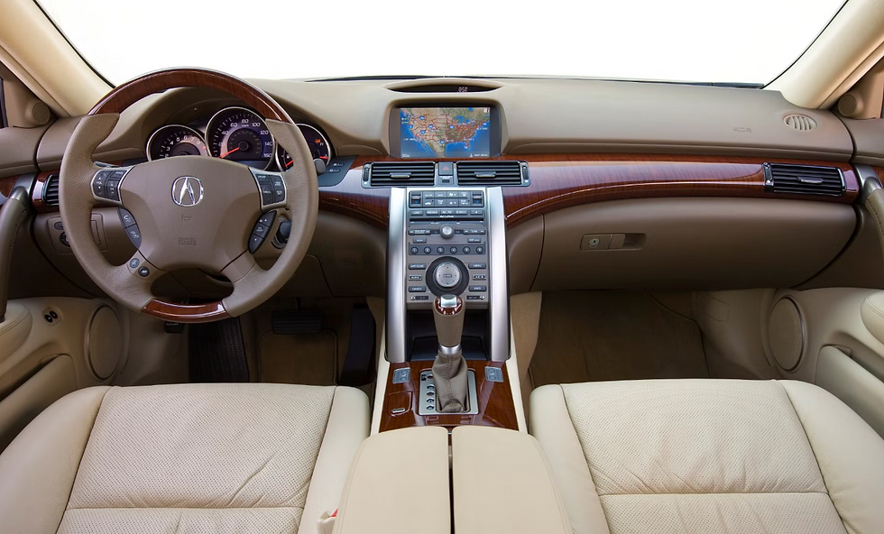Acura RL interior