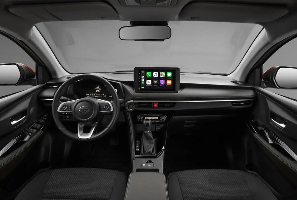 Toyota Yaris interior