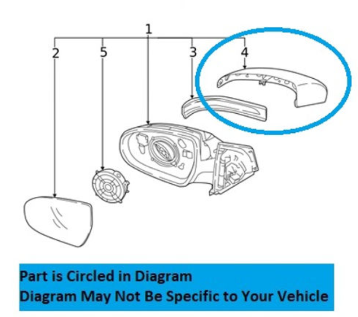 2024 Kia Seltos Side Mirror Cover
