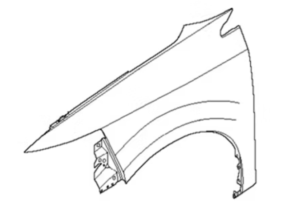 Nissan Murano front fender