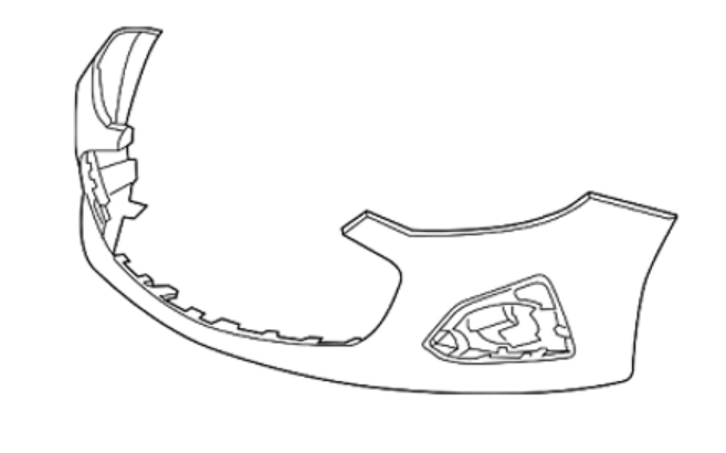 2019 Chevrolet Cruze Front Bumper Cover