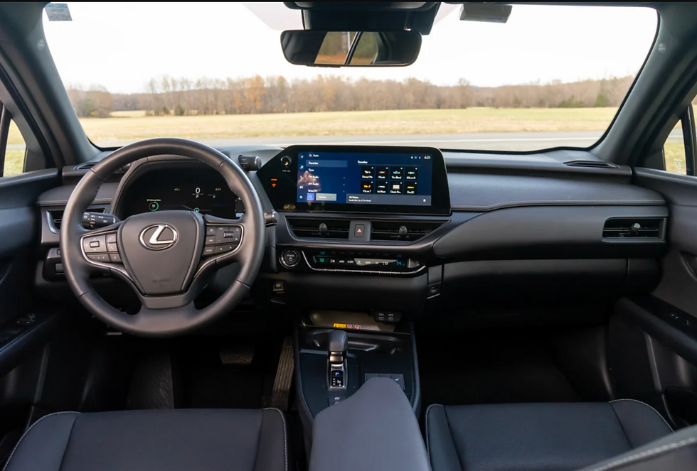 Lexus UX interior
