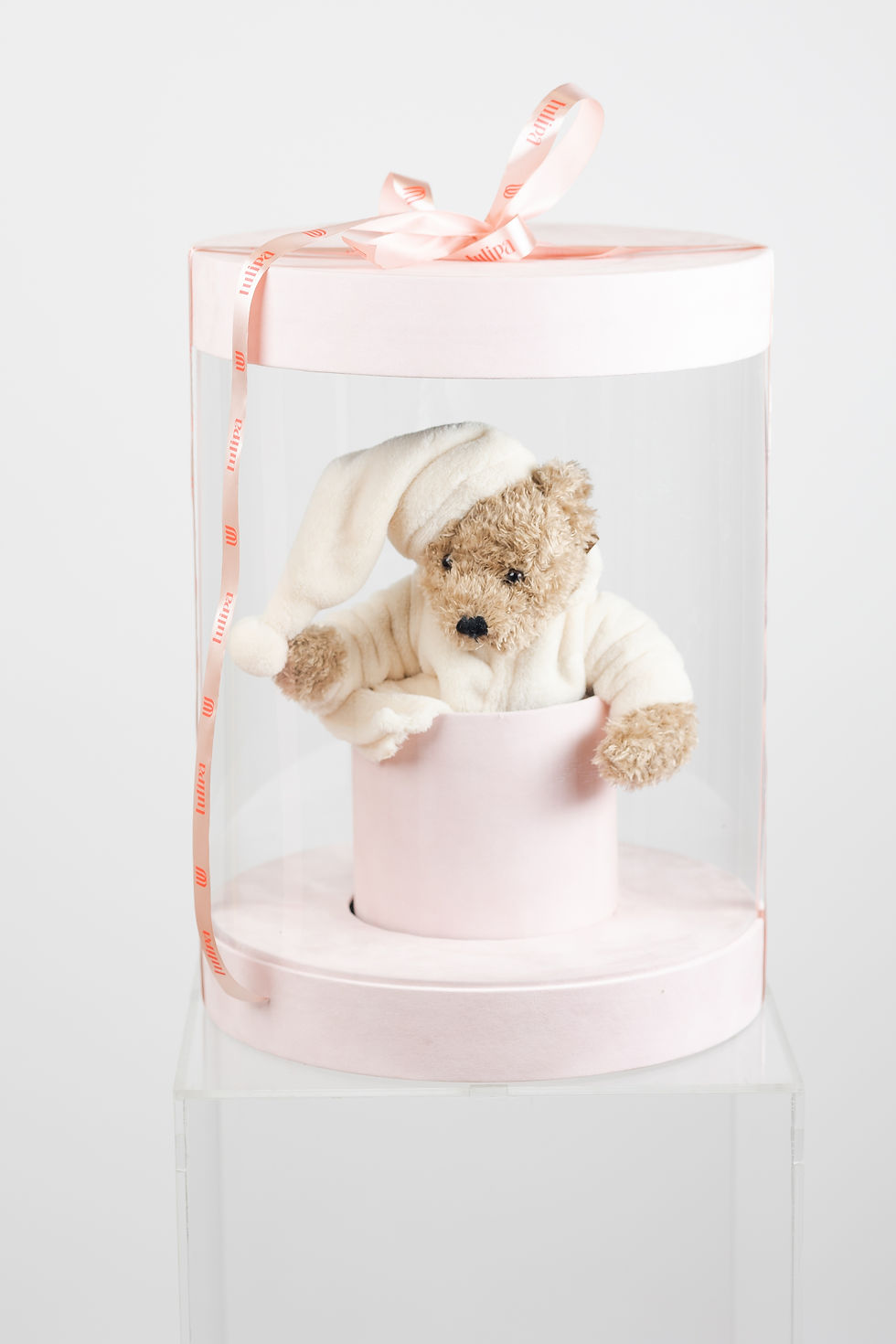 Thumbnail: TRANSPARENT VELOUR BOX M