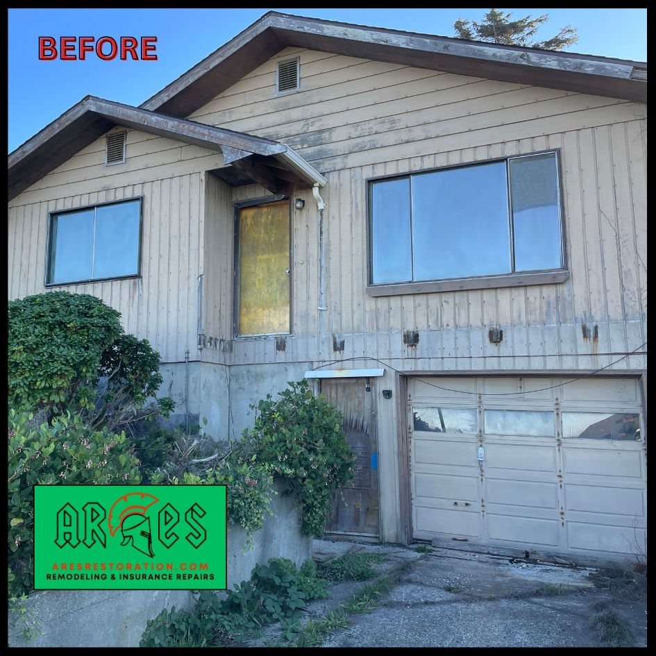 Large Remodel in Pacific Beach, WA (Before)