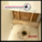 Water damage bathroom in Lacey